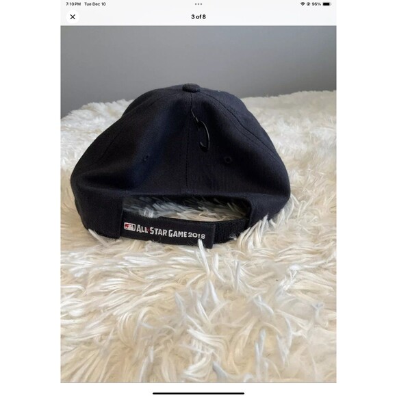 MLB All Star Game Washington DC 2018 Black One Size Hook And Loop Closure - Picture 3 of 8